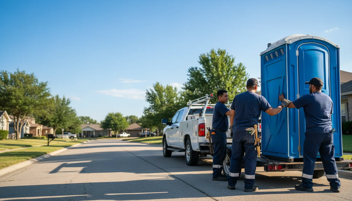 Portable Toilet Rental in Courtland, AL near me